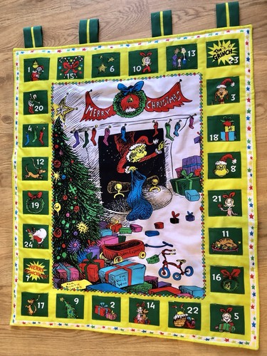 Handmade fabric quilted advent - handmade,