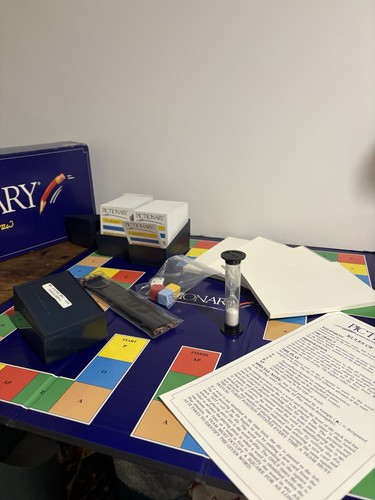 Vintage pictionary board - vintage, game