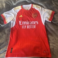 Kids Football Shirt Red 2023-2024 Arsenal Home Kit LOT (2 Shirt,1 Short)