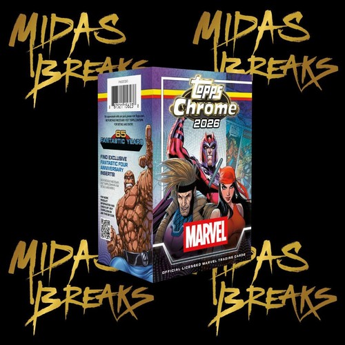 2026 topps chrome marvel - topps,