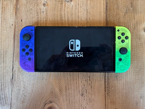 Nintendo switch oled splatoon - switch,