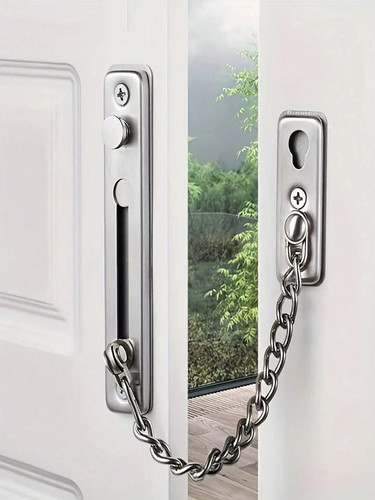 Heavy duty door chain lock - chain,