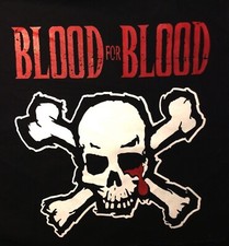 BLOOD FOR BLOOD punk  big back