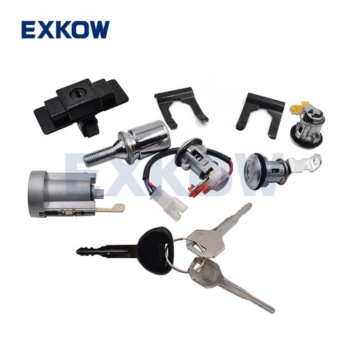 Lock cylinder key - &, for