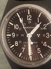 Marathon General Purpose US Govt. Issue Auto Black Watch Uhr Orologio