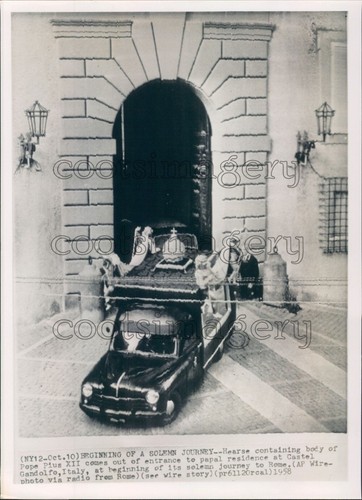 1958 papal hearse - 1958,