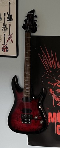 Schecter omen elite red - schecter,