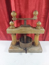 Vintage French Wooden Fruit Press