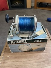 Mitchell 624 Fishing Reel Vintage 1970s Original Box