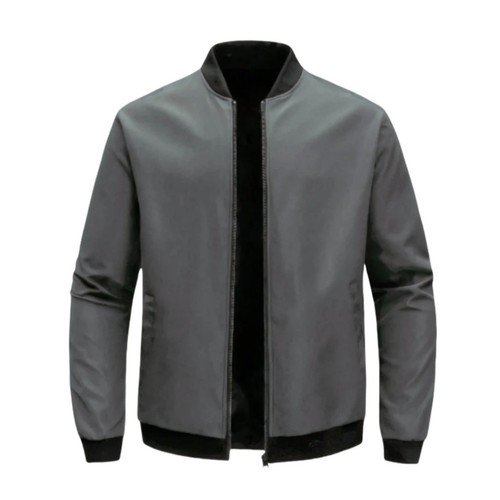 Men casual slim bomber - men's,