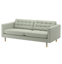 3 seater sofa light green colour IKEA landskrona very good condition washed