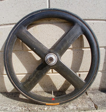 Corima Carbon 4 Four Spoke Four Baton Rear 650c tubular wheel
