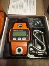 Mini Digital Crane Scale, 300kg/600lb Electronic Hook Hanging Scale for Farm ...