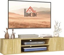 Floating TV Unit Stand Wall Mounted Shelf Shelving Storage for 45 55 60 inch