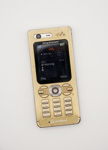 Sony ericsson w880i - ericsson, gold