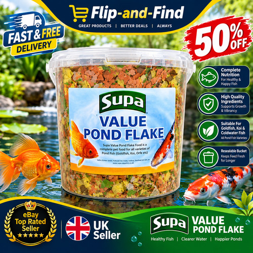 Supa value pond - pond, fish