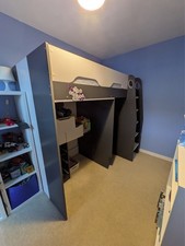 Cabin bed with storage Pegasus