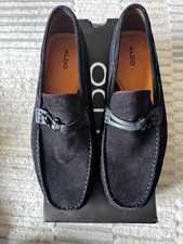 ALDO Black Suede Loafers