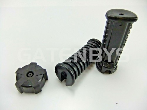 Rubber footrests pegs petrol - rubber,
