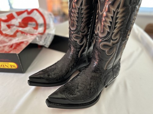 Sendra cowboy boots black - boots,