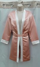 LADIES JACKET,PEACH SATEEN,ORIENTAL,60'S,70'S VINTAGE STYLE,SIZE 8-10 APP,NWOTS
