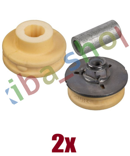 Rear axle left - 2x,