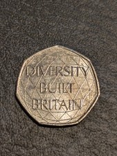 Diversity Built Britain 50p