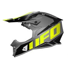 UFO Intrepid MX Helmet Off-Road Motocross Grey Yellow