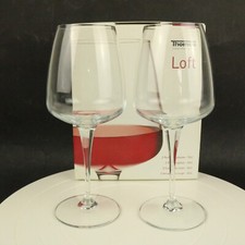 2 Thomas Rosenthal Crystal Large Red Wine Glasses 52cl ‘Loft’ Boxed Germany