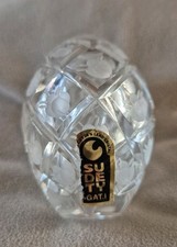 Lovely Sudety Glass Egg Shaped