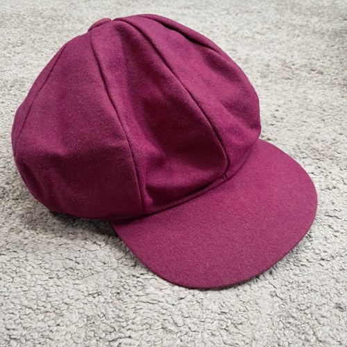 Burgundy newsboy cap soft - burgundy, 8