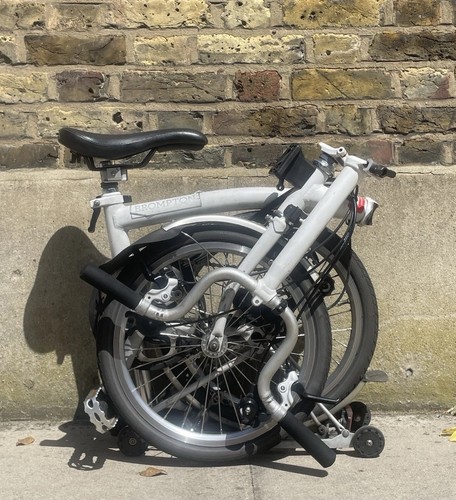Brompton m6r folding bike - brompton,