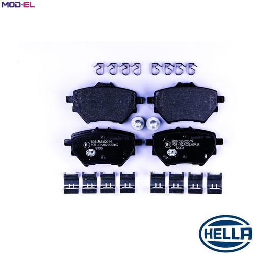 Brake pad set - set, 8db