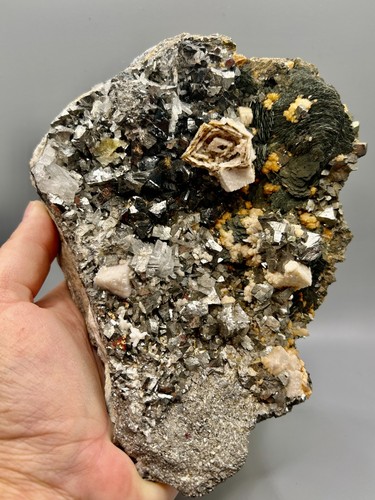 Superb calcite pyrrhotite - superb,,