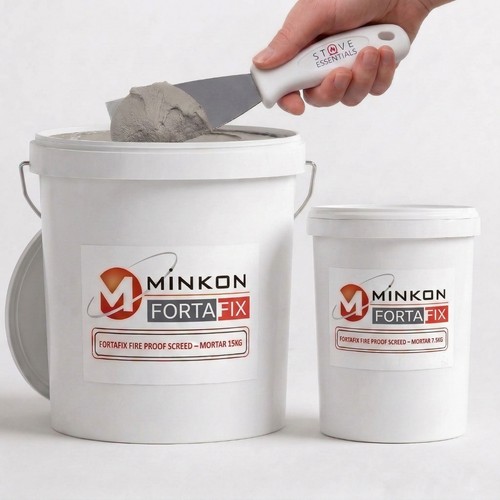 Fireproof cement render - fireproof, screed