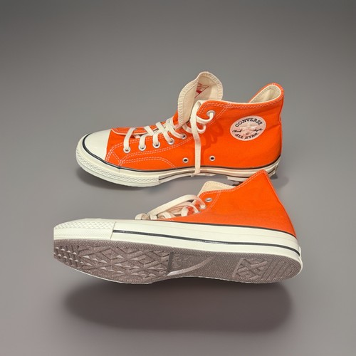 Custom orange converse chuck - custom,