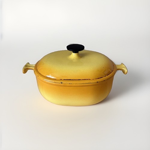 Creuset yellow vintage 21 - le,