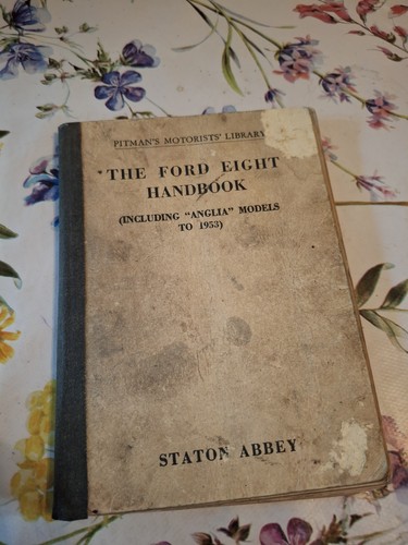 Old vintage ford eight hand - vintage,