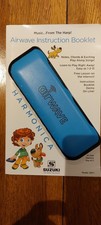 SUZUKI 10 Hole Harmonica for Kids Air Wave AW-1 Blue J