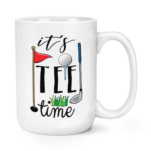 Tee time 15oz large mug - it's,