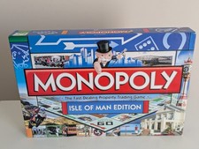 Monopoly RARE Isle Of Man Edition Board Game - 100% Complete - IOM Manx