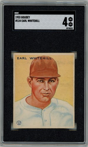 1933 goudey 124 earl - 1933, #124