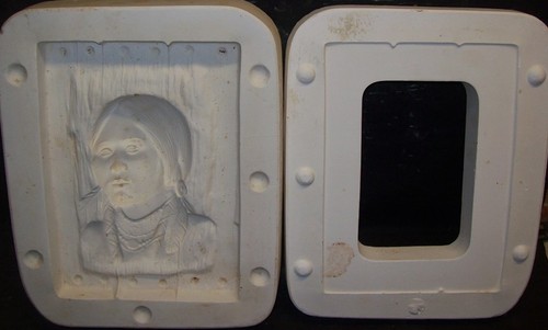 Ceramic mold molds woodgrain - mold,