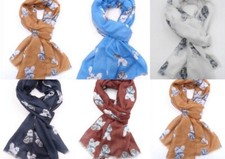 Poodle Dog Breed Scarf -