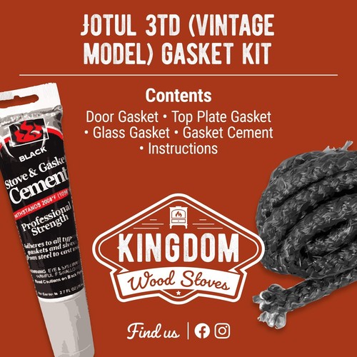 Vintage jotul 3td wood - wood, stove