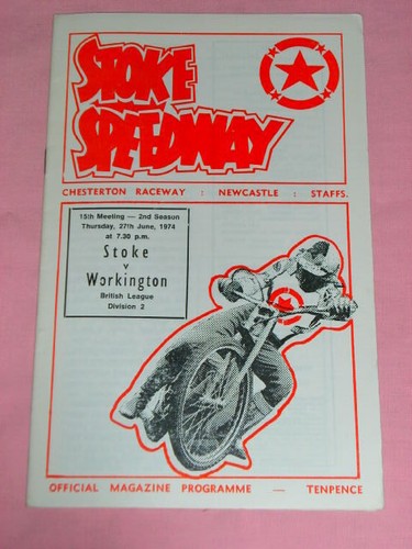 Speedway stoke v workington - speedway,