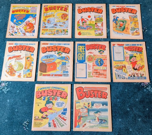 Buster cheeky weekly comic - &,