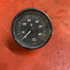 VDO Outboard 6000RPM REV COUNTER Boat Dashboard Gauge SPEEDBOAT Tachometer Tacho
