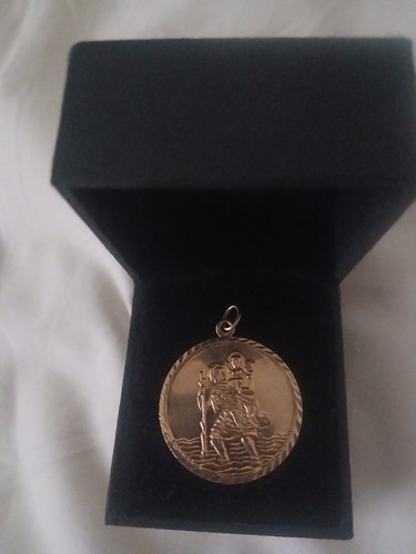 9ct gold saint christopher