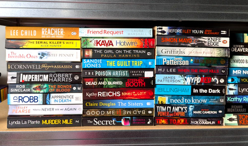 Crime thriller paperback - crime,